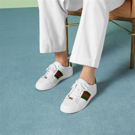 tenis gucci ace masculino|Men's Gucci Ace sneaker with Web .